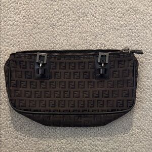 Fendi Black and Brown Belt Bag